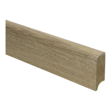 Koloniale plint 58x20 eik dubbel gerookt onbeh.