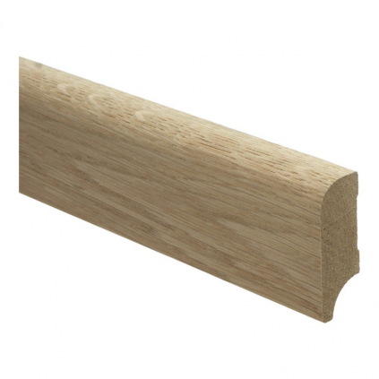 Koloniale plint 58x22 eiken onbewerkt