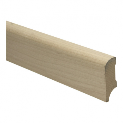 Koloniale plint 58x22 ahorn onbewerkt