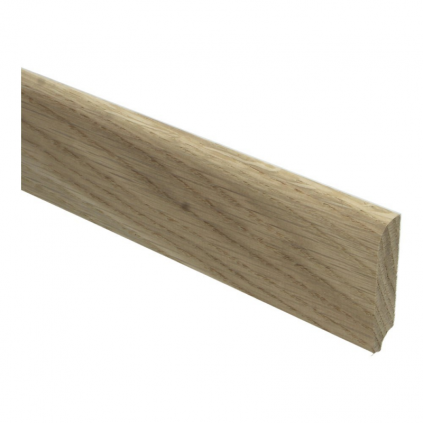 Franse plint 60x13 eiken onbewerkt