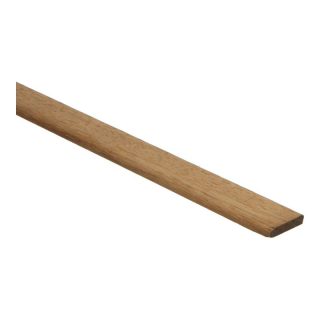 Afwerklijst 5x23 afzelia/doussié onbew.