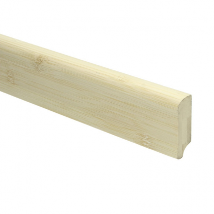 Bamboe plint 50x15 naturel onbewerkt