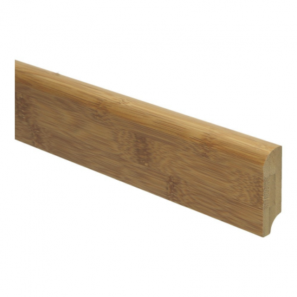 Bamboe plint 50x15 caramel gelakt