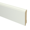MDF Eigentijdse plint 90x15 wit voorgelakt RAL 9010