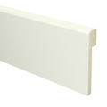 MDF Renovatieplint klassiek 120x22 voorgelakt RAL 9010