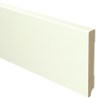 MDF Moderne plint 120x15 wit voorgelakt RAL 9010