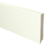 MDF Moderne plint 120x18 wit voorgelakt RAL 9010