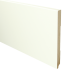 MDF Moderne plint 220x18 wit voorgelakt RAL 9010