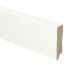 MDF plint recht 70x18 wit gefolied