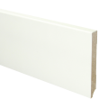 Budgetline MDF plint 120x15 V313 wit gegrond recht