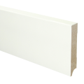 Budgetline MDF plint 120x18 V313 wit gegrond recht