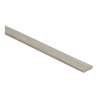 Afwerklijst met plakstrip eiken wit gerookt mat