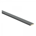 Afwerklijst met plakstrip trendy zwart