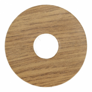 Zelfkl. rozet (17 mm) eiken oudfrans (10 st.)