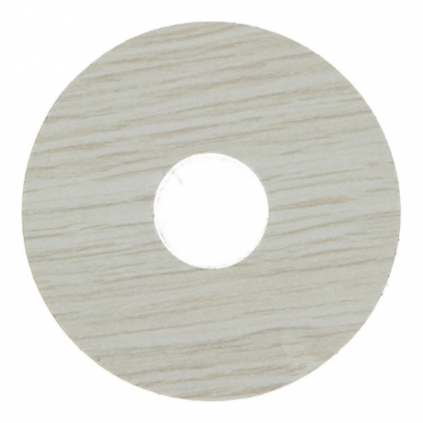 Zelfkl. rozet (17 mm) dockland oak (10 st.)