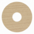 Zelfkl. rozet (17 mm) new england oak (10 st.)