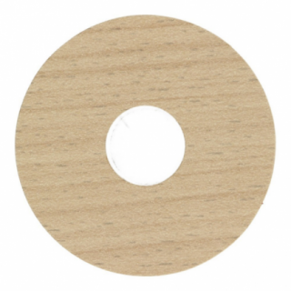 Zelfkl. rozet (17 mm) new england oak (10 st.)