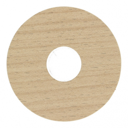 Zelfkl. rozet (17 mm) new england oak (10 st.)