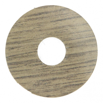Zelfkl. rozet (17 mm) traditional oak (10 st.)