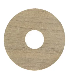 Zelfkl. rozet (17 mm) verweerd grenen (10 st.)