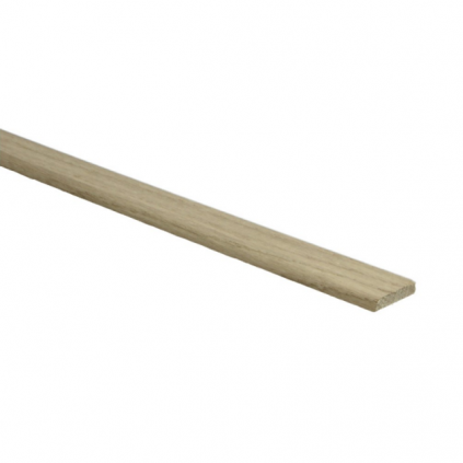 Afwerkl. 5x24 plakstr. fineer eiken onb.