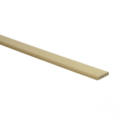 Afwerkl. 5x24 plakst. fin. beuken licht gelakt