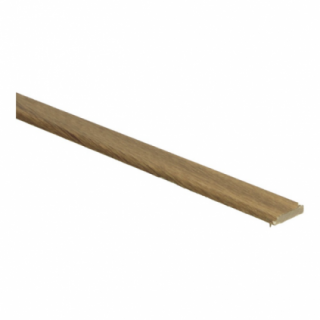 Afwerklijst 5x24 plakstrip fin. kambala gelakt