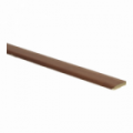 Afwerklijst 5x24 plakstrip fin. afzelia gelakt