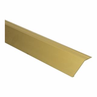 Overgangsprof. zelfkl. 22 mm alu goud