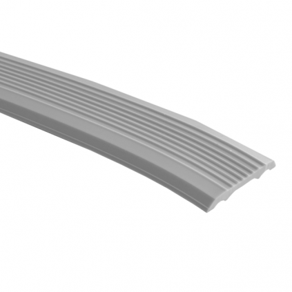 Inleg voor trapneusprofiel grijs