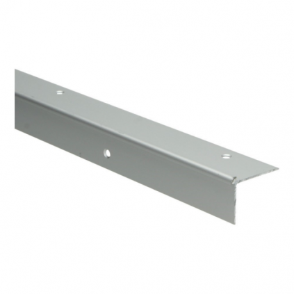 Trapneusprofiel recht 871 tbv 3mm PVC zilver