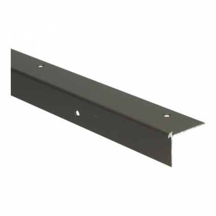 Trapneusprofiel recht 871 tbv 3mm PVC brons