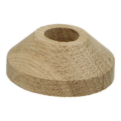 Rozet Ø 16 mm eiken onbewerkt