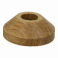 Rozet Ø 16 mm eiken naturel geolied