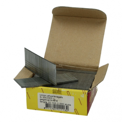 Afwerknagels gegalv. N-30 mm (2.500 st)