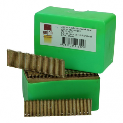 TM-nagels 1,8 x 25 VZ/ST staal (3000 st)
