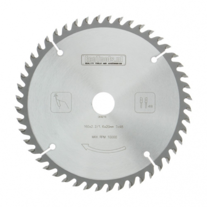 Cirkelzaagblad 160x2,2x20 48T (TS-55) [hout]