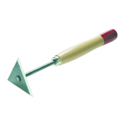 Verfkrabber 8 cm driehoek, extra hard