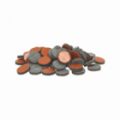 Gluefelt plakvilt 30 mm ( set van 4 )