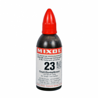 Mixol kleurpigment tbv lijm donkerbruin 20 ml