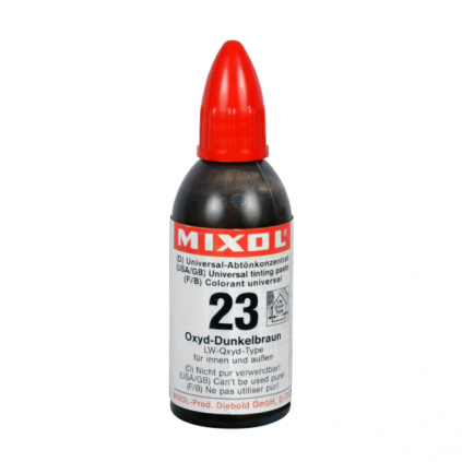 Mixol kleurpigment tbv lijm donkerbruin 20 ml