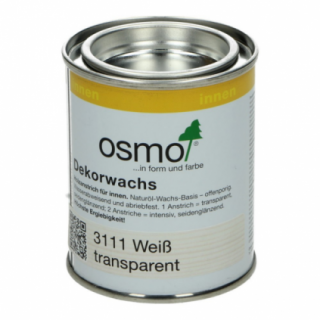 OSMO Decorwas TR3111 Wit 0,125L