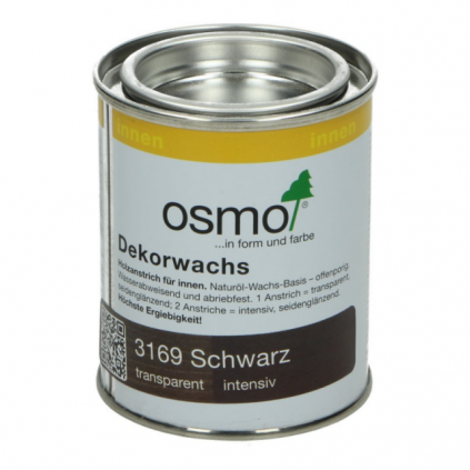 OSMO Decorwas Creativ 3169 zwart 0,125L
