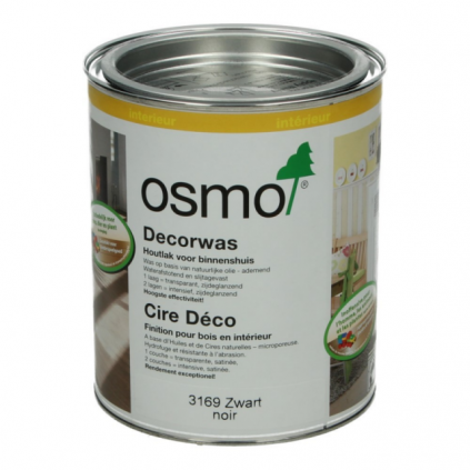 OSMO Decorwas Creativ 3169 zwart 0,75L