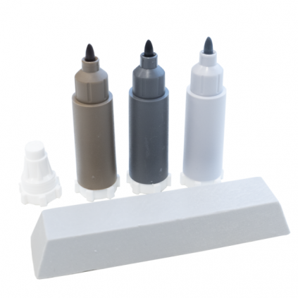 Kleurstiftenset "grijze/donkergrijze" kleuren