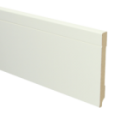 MDF Tijdloze plint 120x12 wit voorgelakt RAL 9010