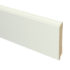 MDF Eigentijdse plint 90x12 wit voorgelakt RAL 9010