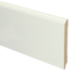 MDF Eigentijdse plint 120x12 wit voorgelakt RAL 9010