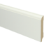 MDF Eigentijdse plint 90x18 wit voorgelakt RAL 9010