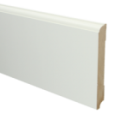 MDF Eigentijdse plint 150x18 wit voorgelakt RAL 9010